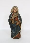 Heilige Maria aus einer Kreuzigungsgruppe
