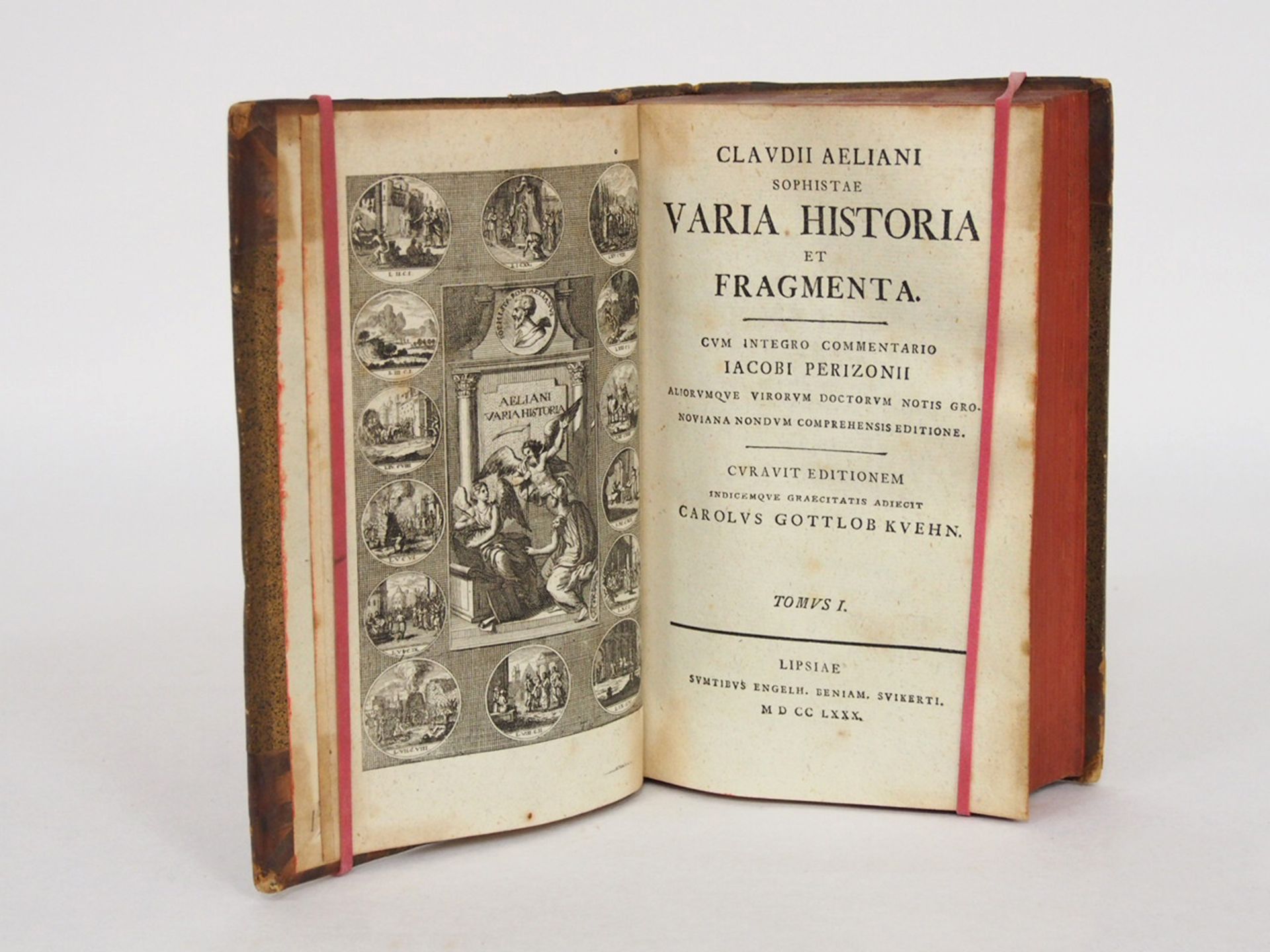 PERIZONI, Jacob: Claudii Aeliani Sophistae Varia Historia et Fragmenta - Bild 2 aus 2