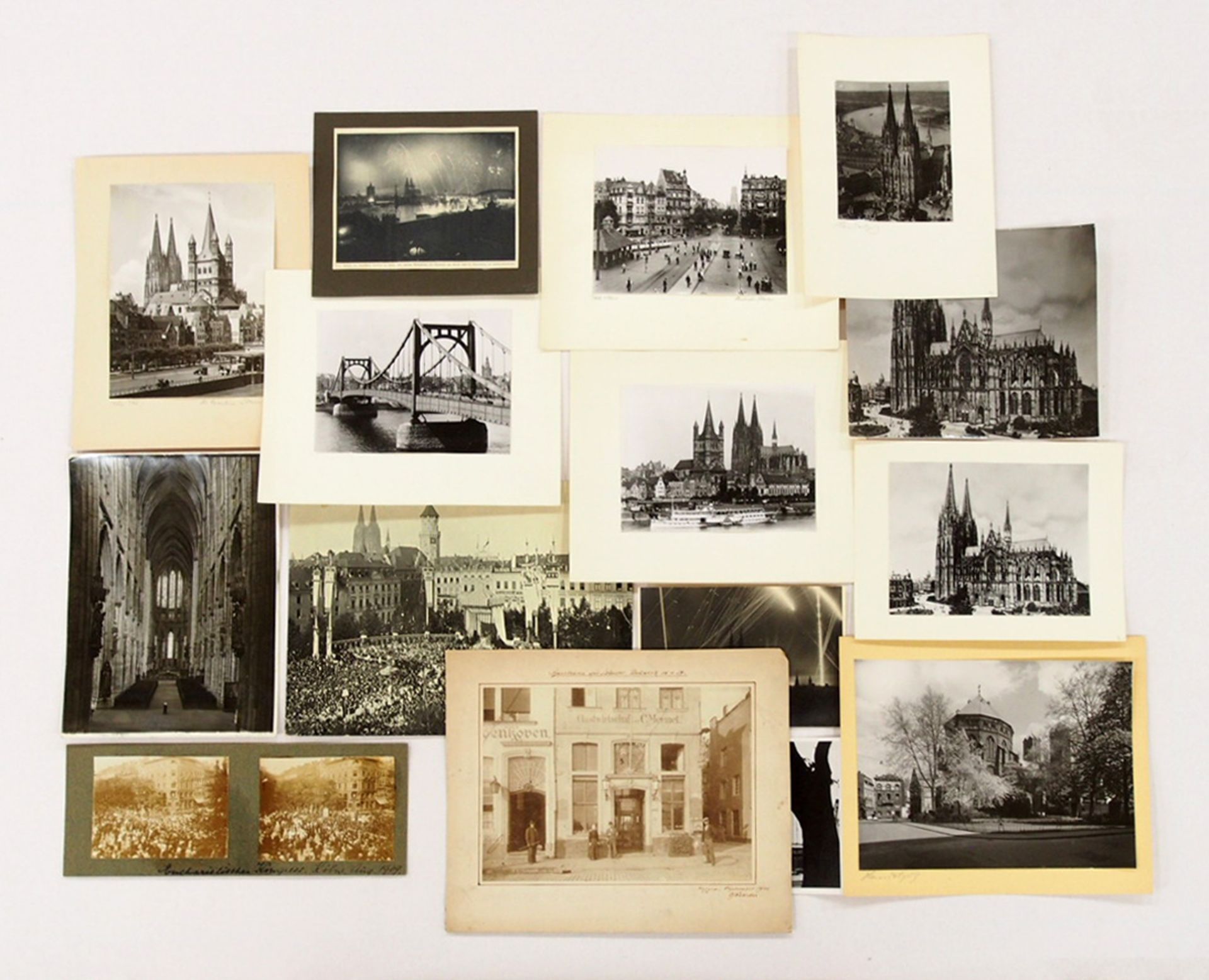 Konvolut Photographien "Köln", ca. 1880-1950 - Bild 2 aus 2