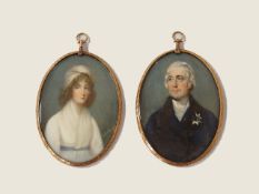 Portrait eines Mannes und einer Frau