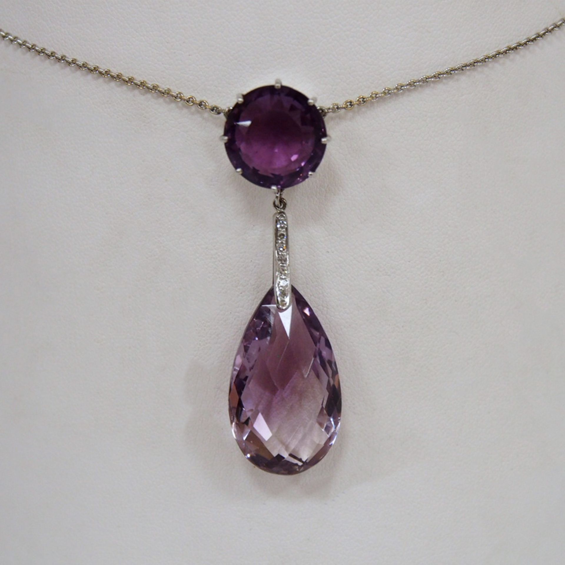 Amethystcollier - Bild 3 aus 3