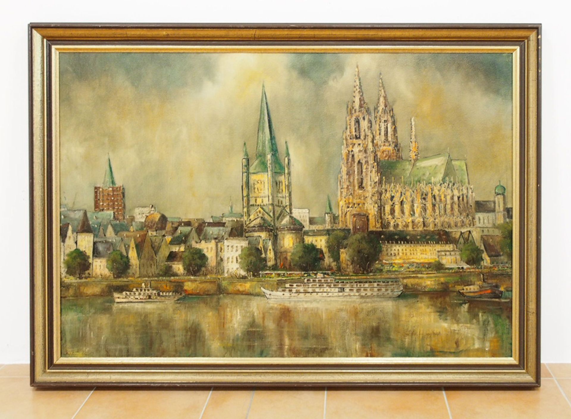 HIERER, Arthur: Ansicht von Köln am Rhein - Image 2 of 2