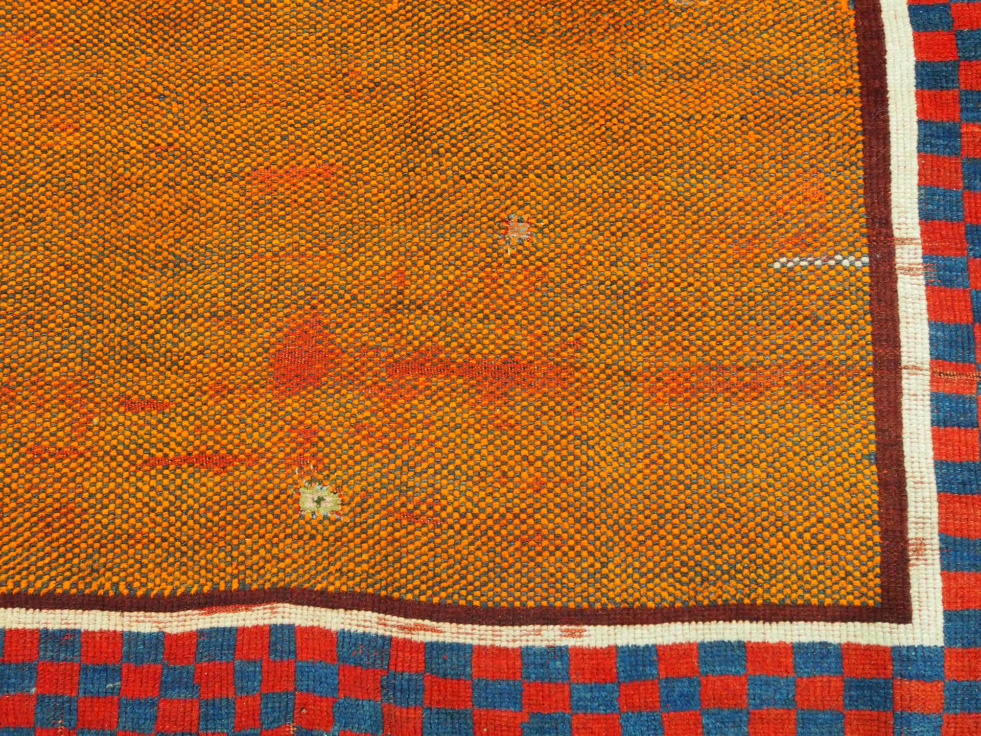 Gashgai, datiert 1349 (=1930), 214 x 114 cm, Zustand C - Image 2 of 4