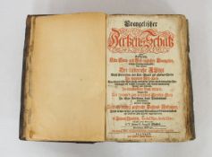 QUIRSFELD, Johann: Evangelischer Hertzens Schatz ...Siebende Auflage
