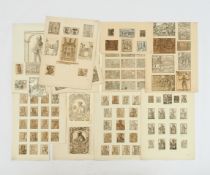 Konvolut Buchillustrationen des 16. Jahrhunderts