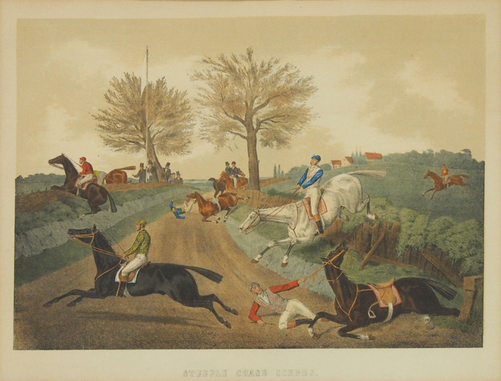 Steeple Chase Scene - Image 2 of 2