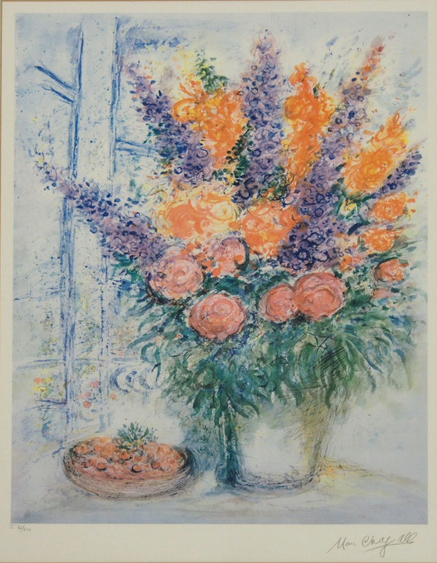 CHAGALL, Marc: Blumenstilleben - Bild 2 aus 2