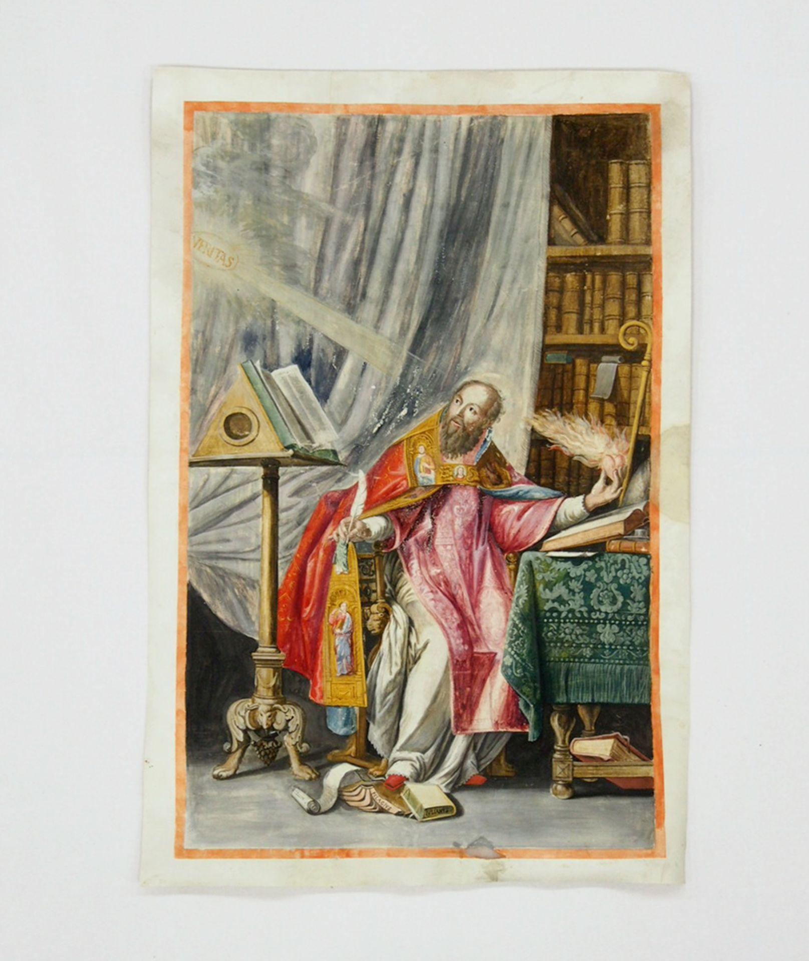FRANZÖSISCHER MEISTER: Heiliger Augustinus