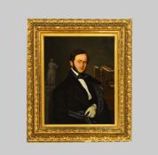BERLINER MEISTER: Portrait des Arztes Ferdinand Spickermann (1812-1880)