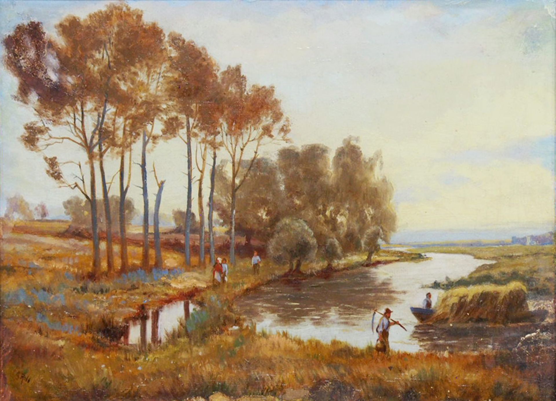ROBB, William George: Flusslandschaft im Herbst - Image 2 of 2