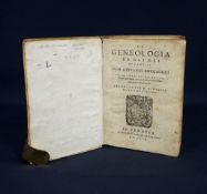 BOCCACCIO, Giovanni: La Geneologia de gli dei de gentili di m. Giovanni Boccaccio