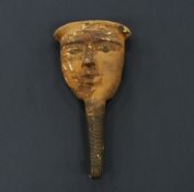 Sarkophag-Maske mit Kultbart