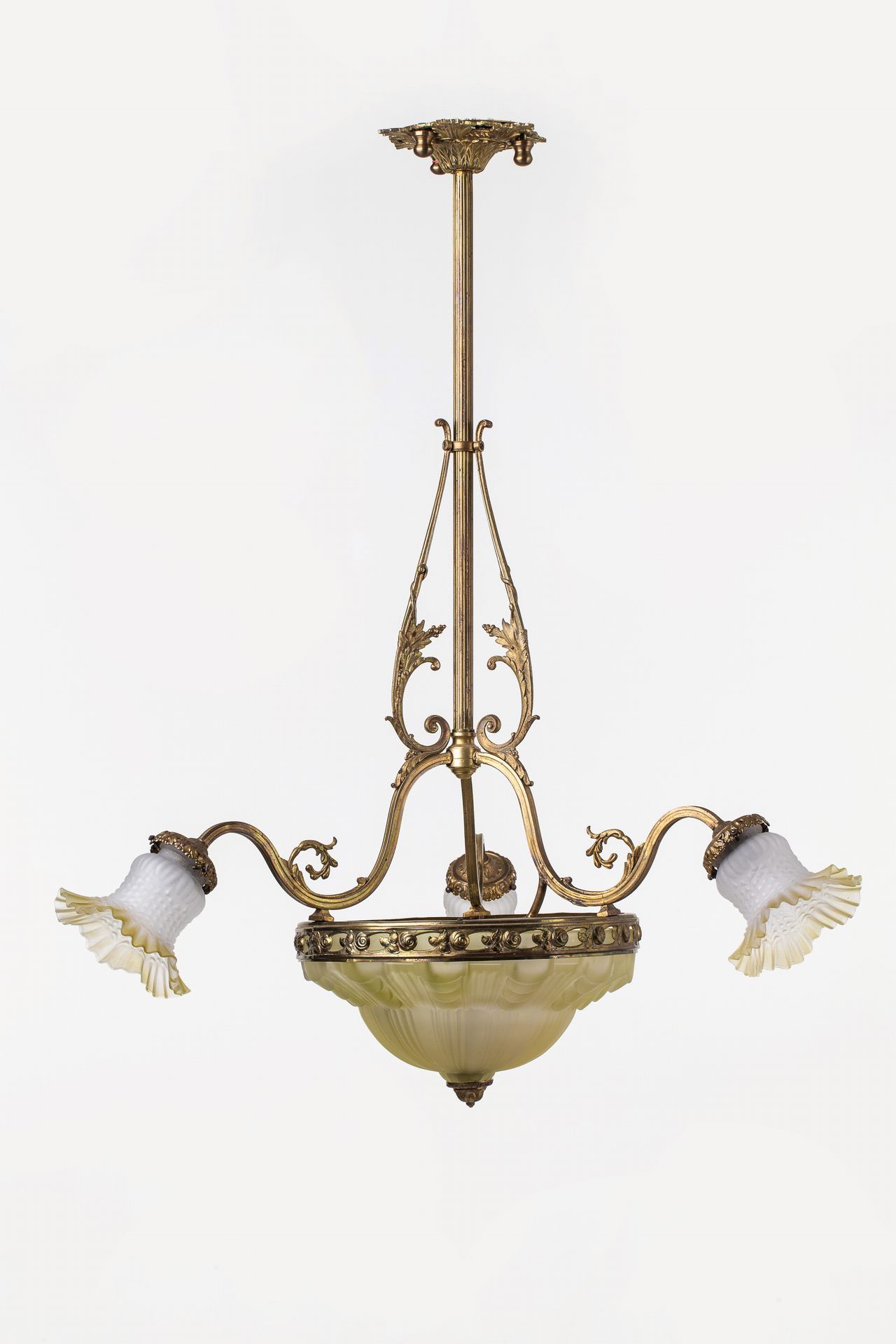 Jugendstil-Deckenlampe - Image 2 of 3