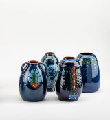 Vier Vasen