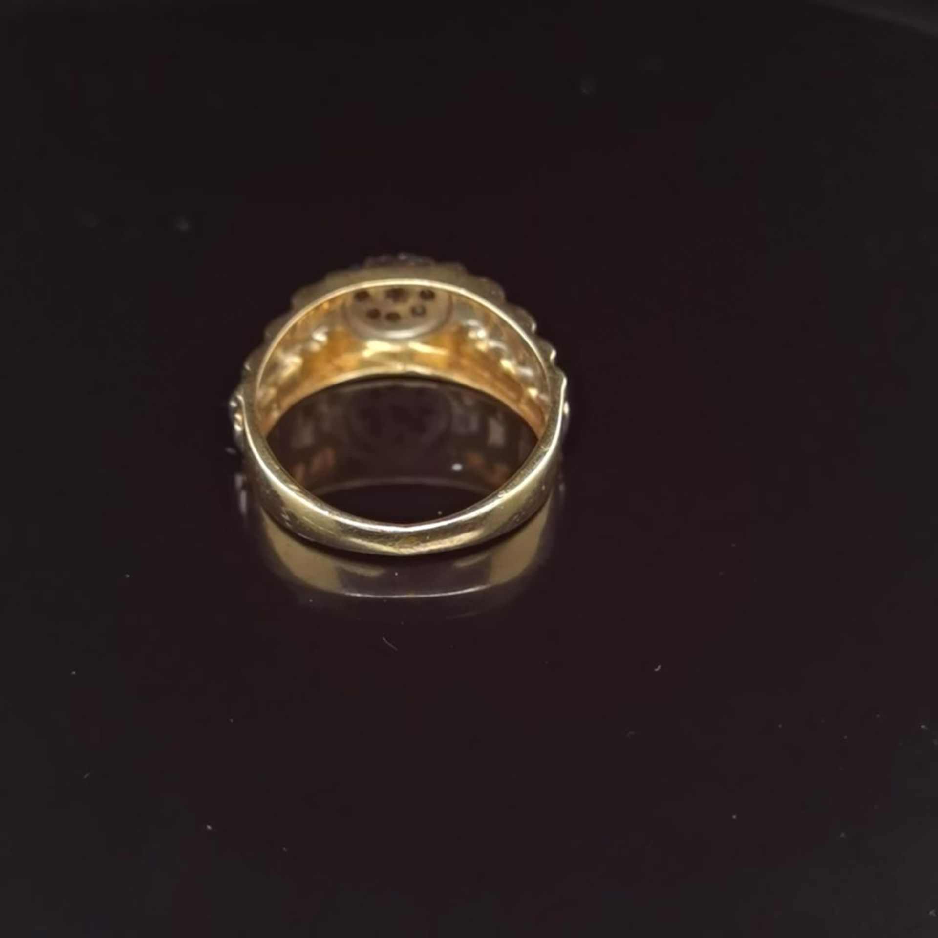 Brillant-Ring, 585 Gold 4,6 - Bild 3 aus 3
