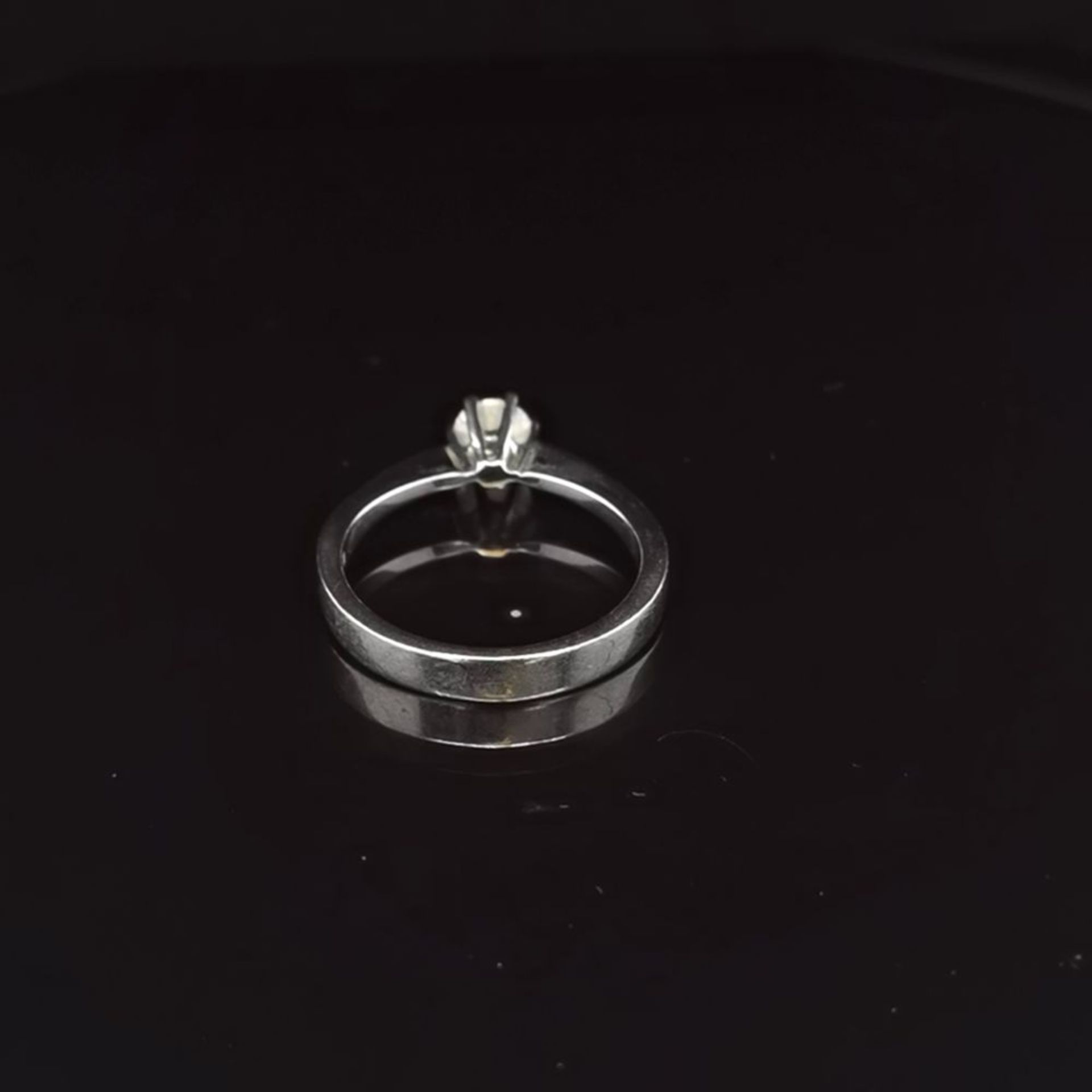 Brillant-Ring, 750 Weißgold 3,4 - Bild 3 aus 3