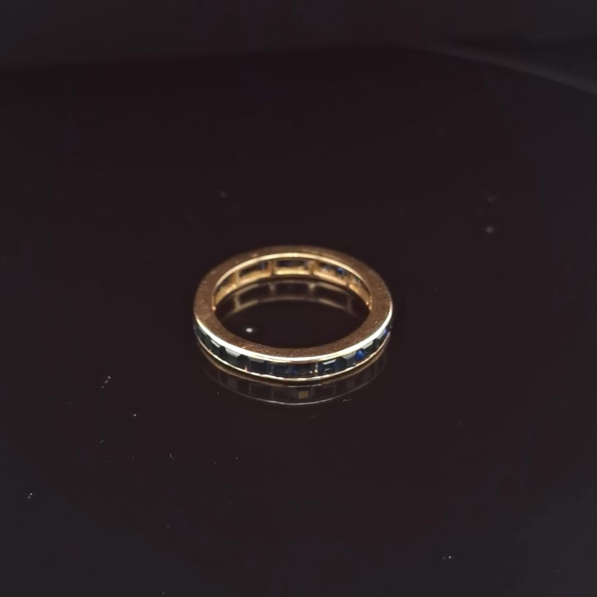 Saphir-Ring, 585 Gold 2,86