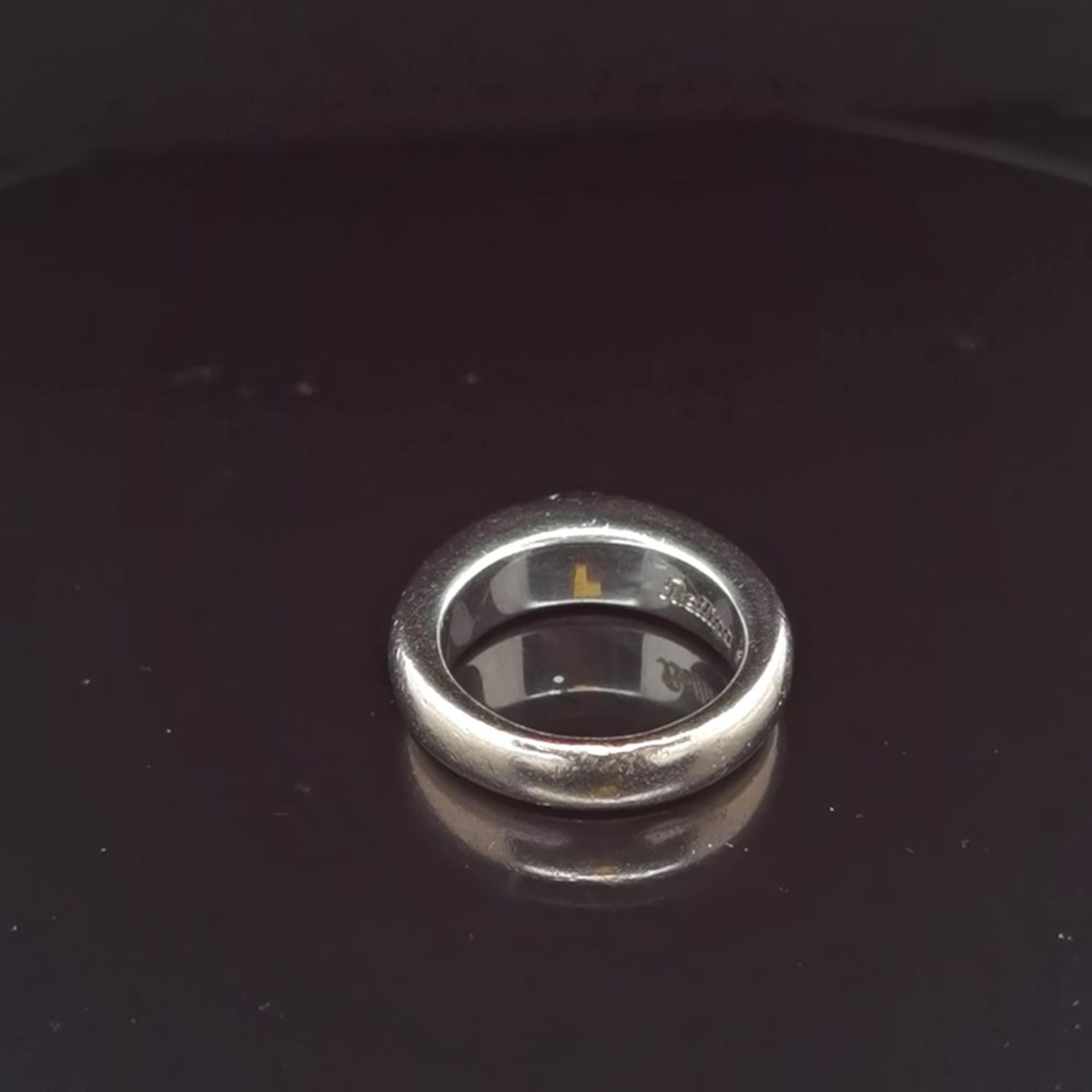 Sahpir-Brillant-Ring, 750 Weißgold - Image 3 of 3