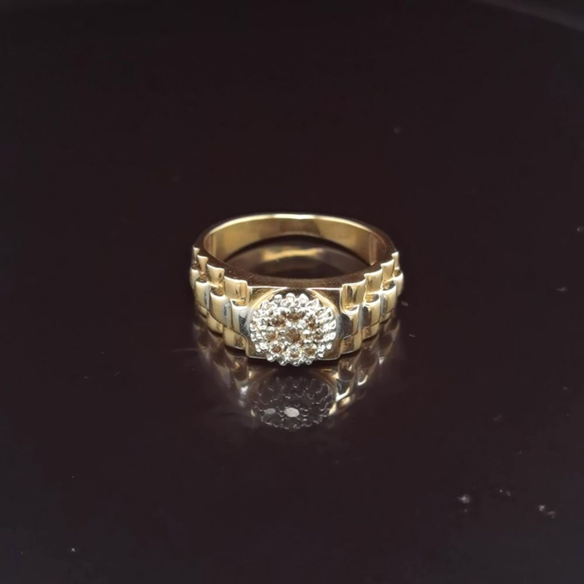 Brillant-Ring, 585 Gold 4,6