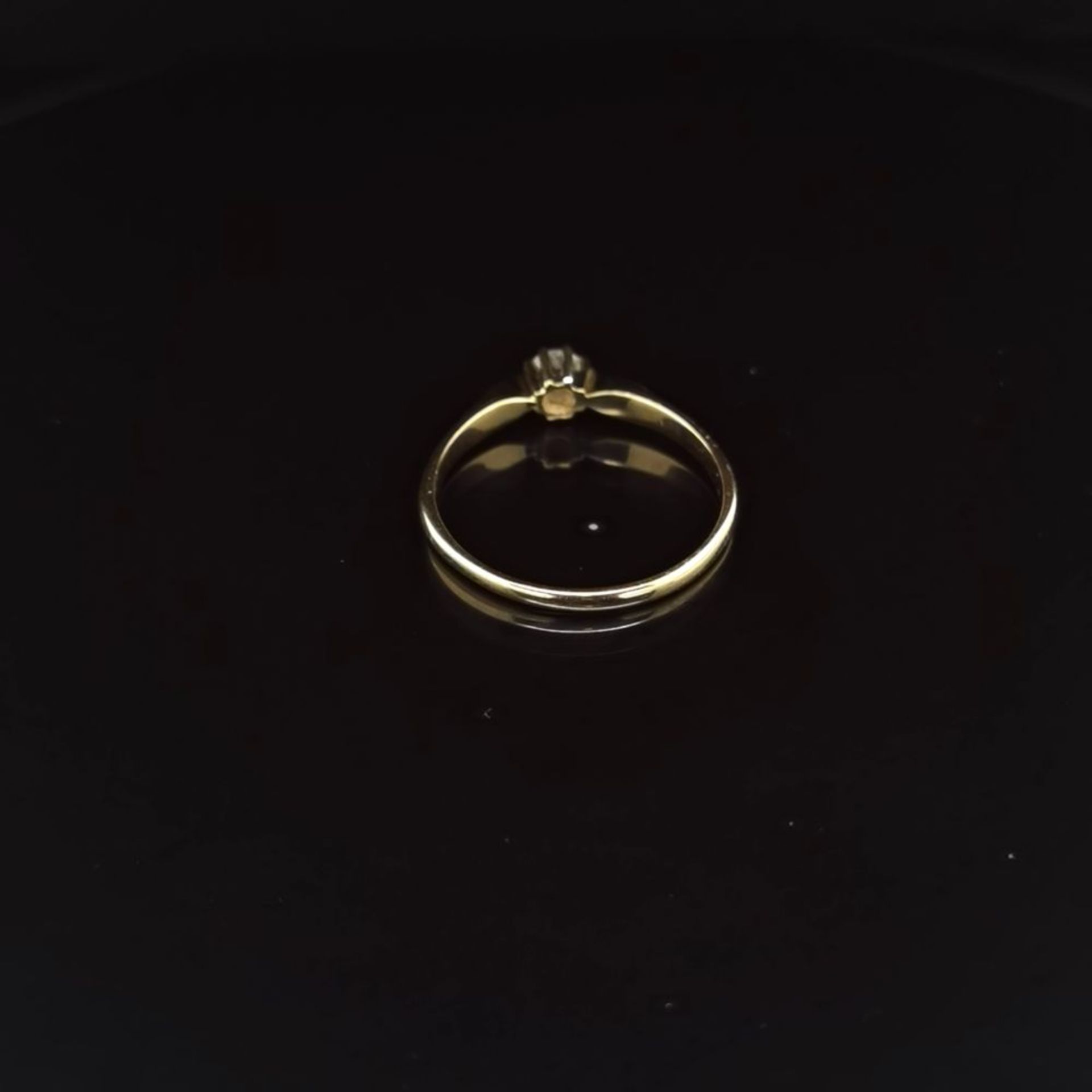 Brillant-Ring, 585 Gelbgold 2,3 - Bild 3 aus 3