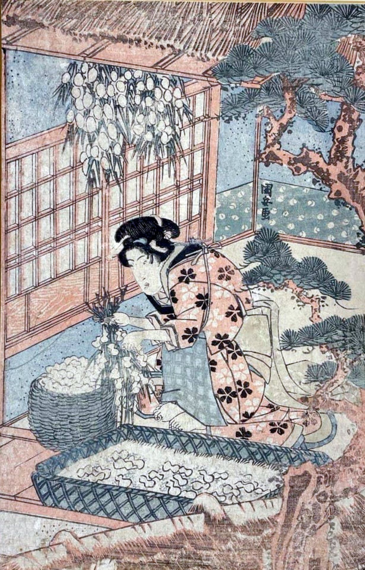 Japanischer Farbholzschnitt, Utagawa