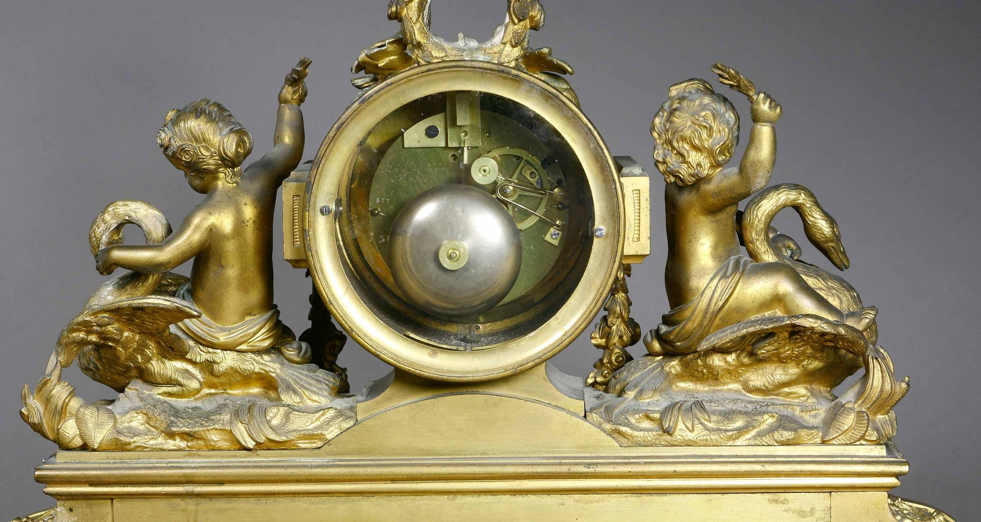 Uhr, Pendule, Bronze, Lévy Frères a - Image 3 of 3