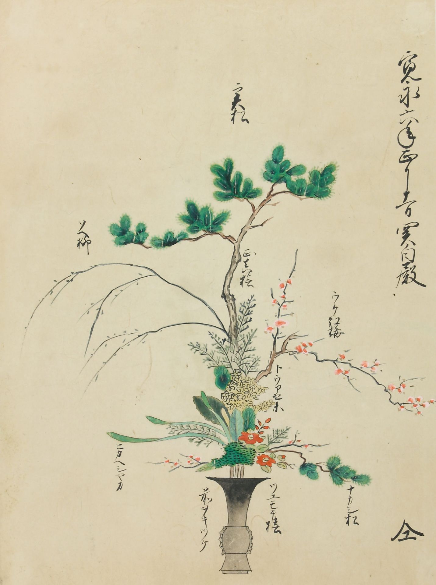 Ikenobô Senkô II (1570 - 1638) Rikka
