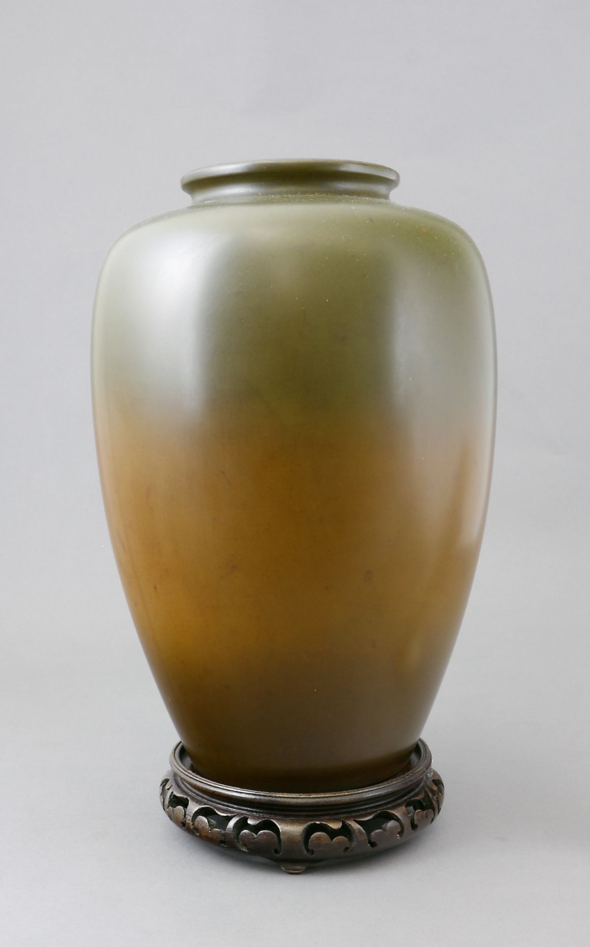 Japan, Vase, Bronze, Meiji Bauchige - Image 2 of 2
