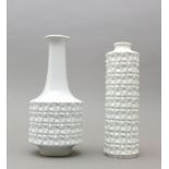 Vasen, Meissen, 2. H. 20. Jh., zwei