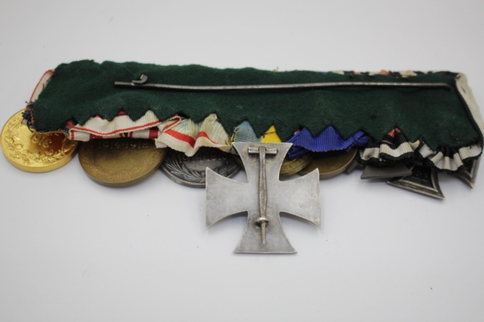 Ordensspange aus dem Nachlass eines Dragoner Seltene Erinnerungsmedailie 100 Jahre Waterloo Anbei - Bild 2 aus 3