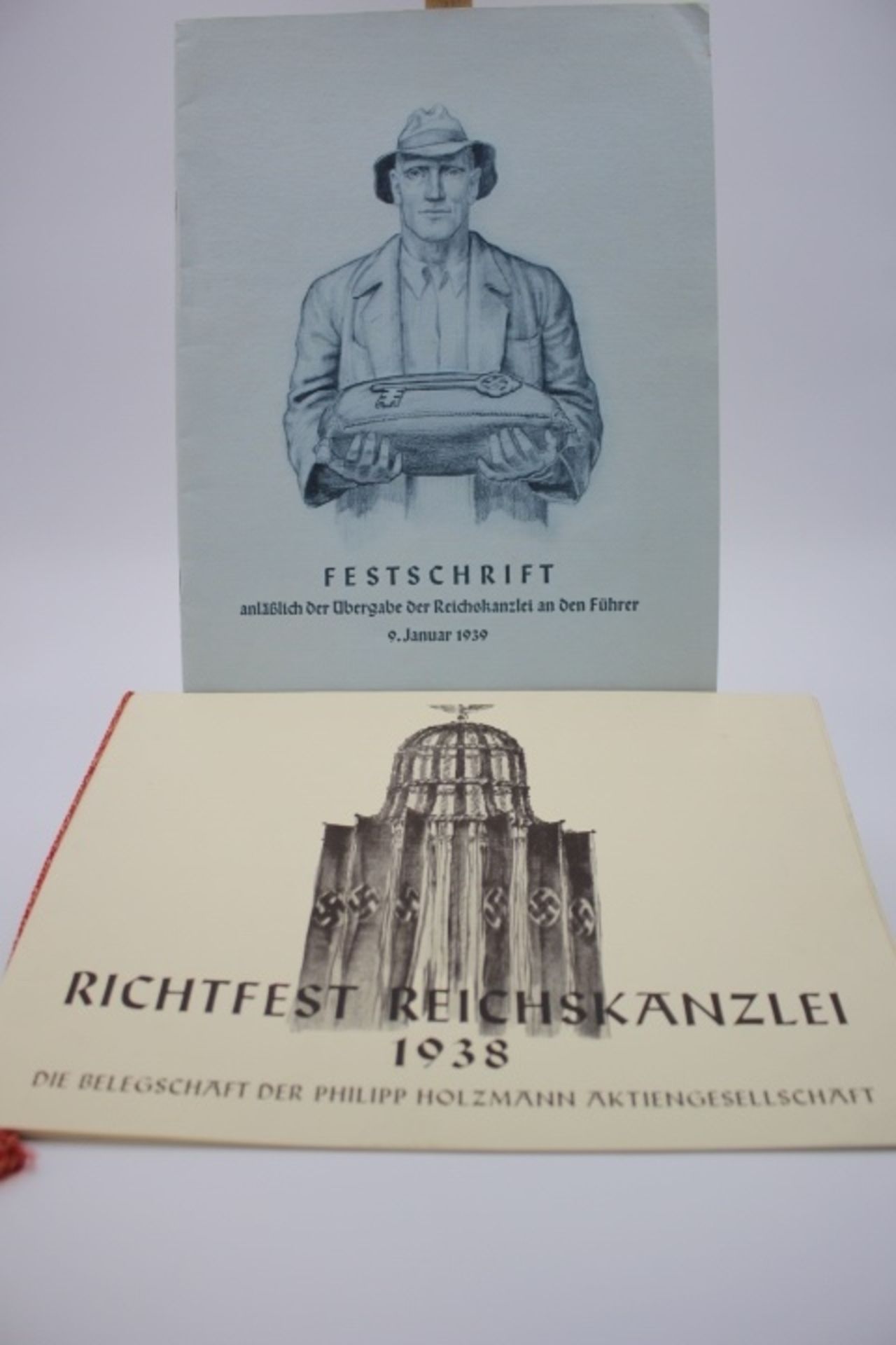 Festschrift anläßlich der Übergabe an den Führer 9.Januar 1939 Richtfest Reichskanzlei 1938 Die