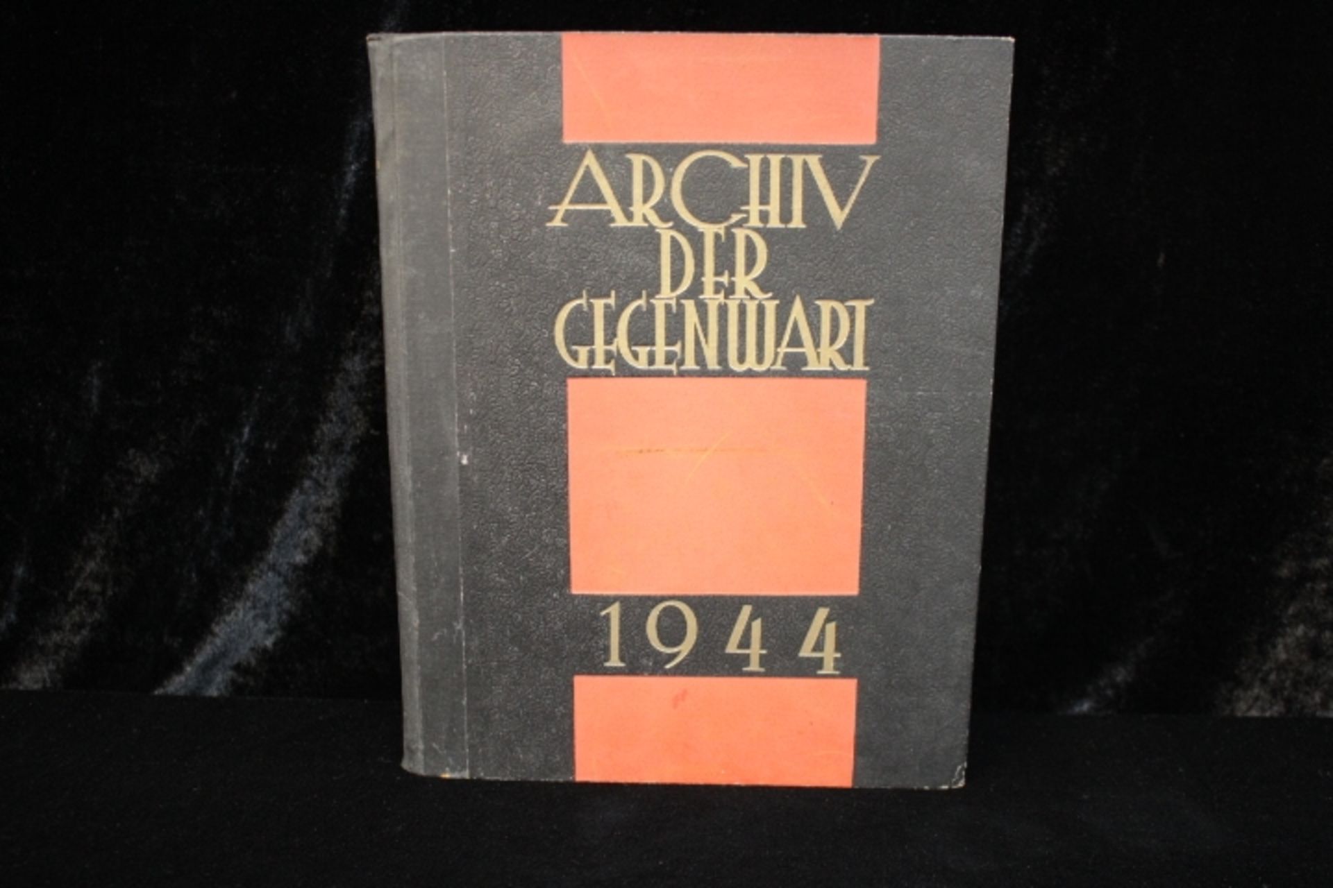 Archiv Der Gegenwart 1944 Mit Sammel-Sachregister Siegler-Verlag Dieses Buch wird von uns nur zur