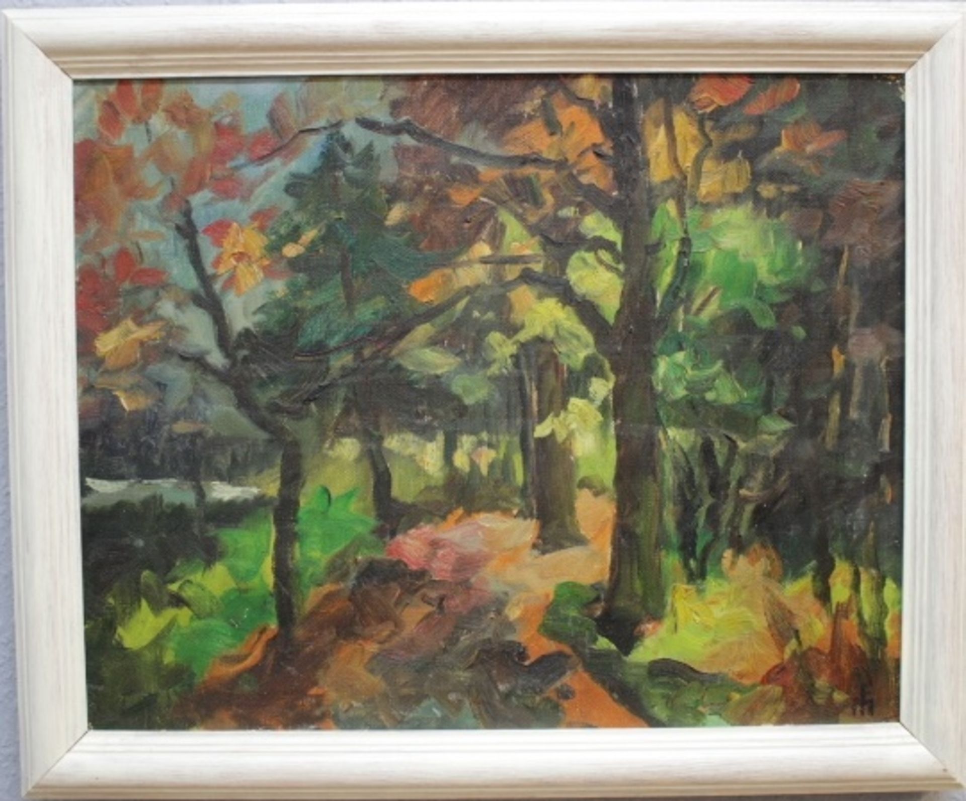Gemälde Landschaft Monogrammiert:F M wohl um 1920 Maße:50 x 40cm gerahmt
