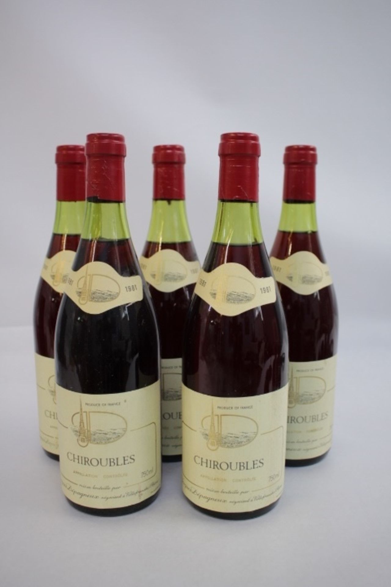 Rotwein Frankreich 5 Flaschen