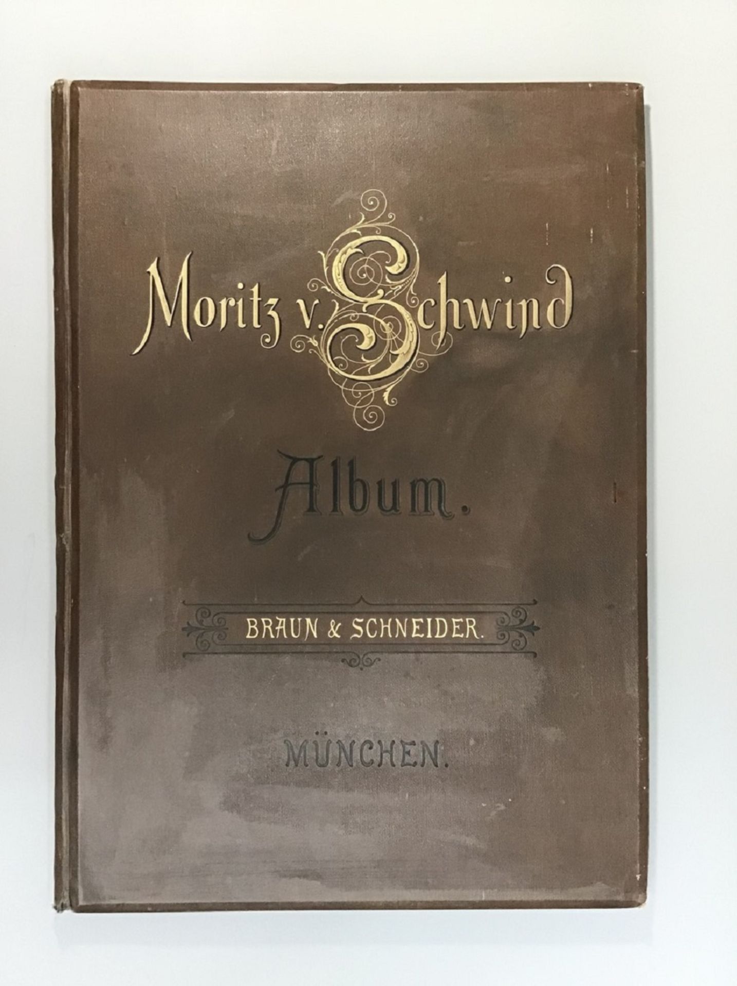 "Moritz v. Schwind"-Album, dt. Maler u. Illustrator (1804 Wien- 1871 München), Mappe mit 31 Stück