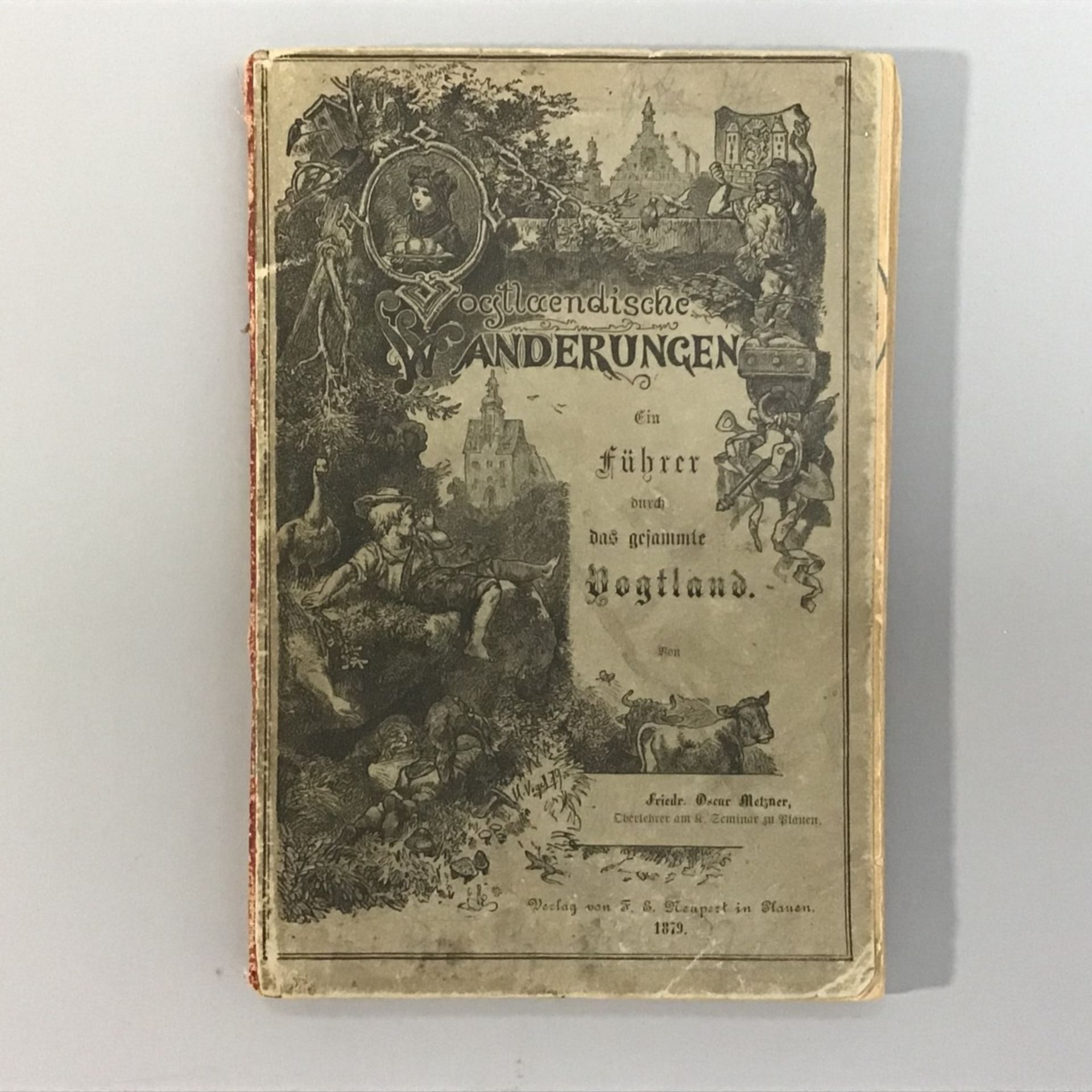 "Vogtländische Wanderungen", Ein Führer durch das gesamte Vogtland von Friedrich Oskar Metzner-