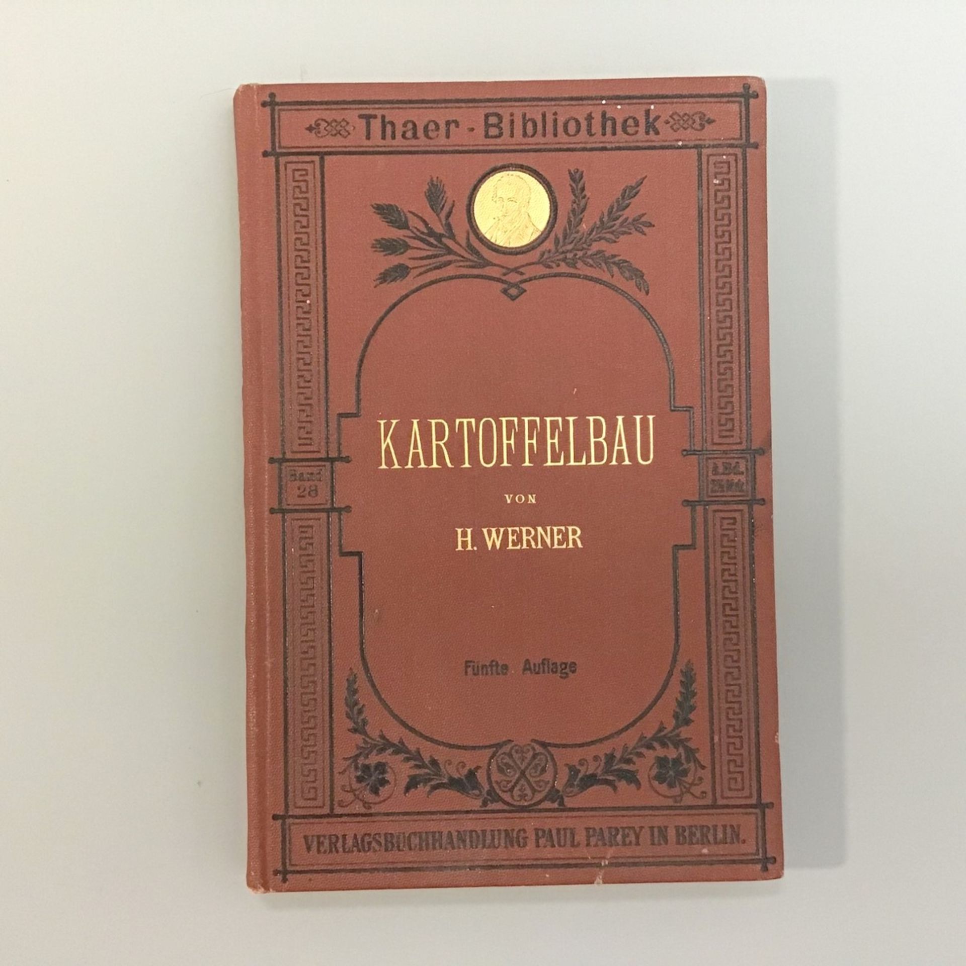 "Kartoffelbau", H. Werner, Thaer Bibliothek, Verlagsbuchhandlung Parey Berlin, 1909, sehr gute