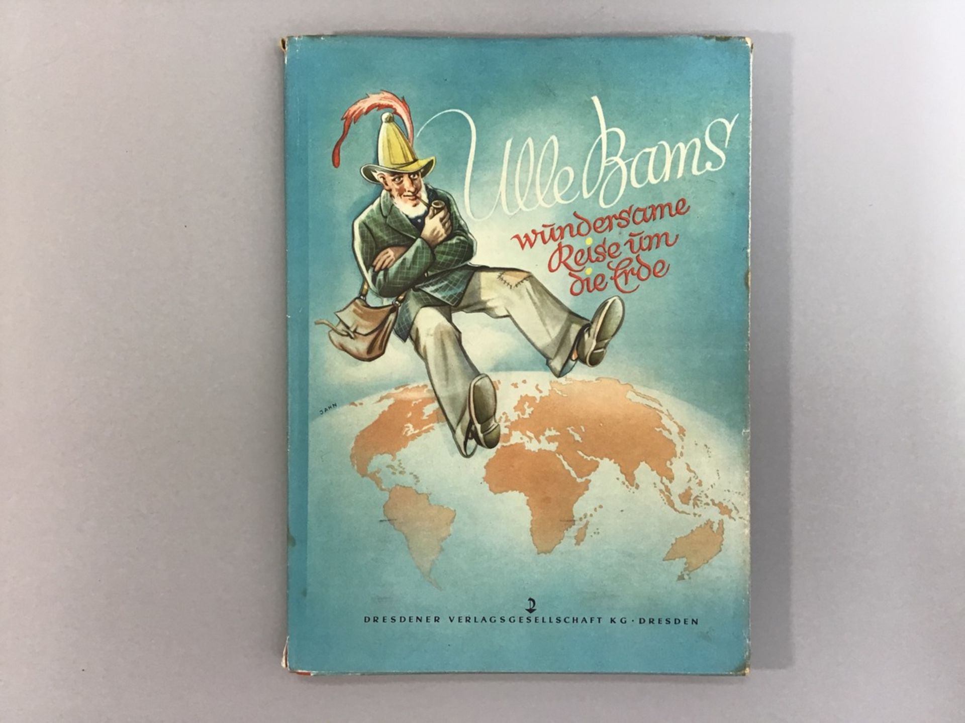 "Ulle Bams wundersame Reise um die Erde", Georg Willroda, Dresdner Verlagsgesellschaft