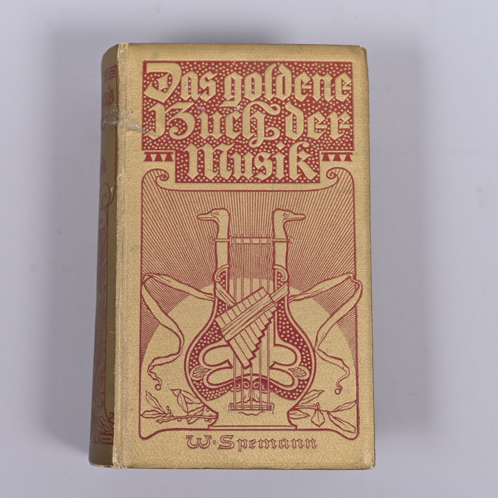 "Spemanns goldenes Buch der Musik", Eine Hauskunde für Jedermann, 1900, wunderschöner Jugendstil-
