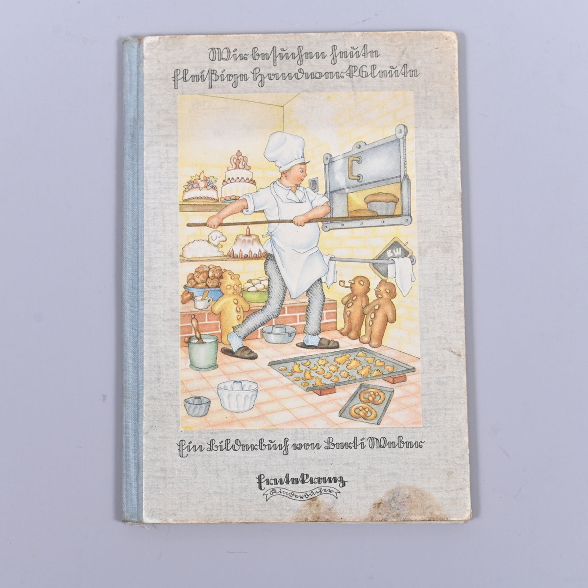 "Ernte-Kranz" - Kinderbücher, "Wir besuchen heute fleißige Handwerksleute" Bilderbuch v. Berti