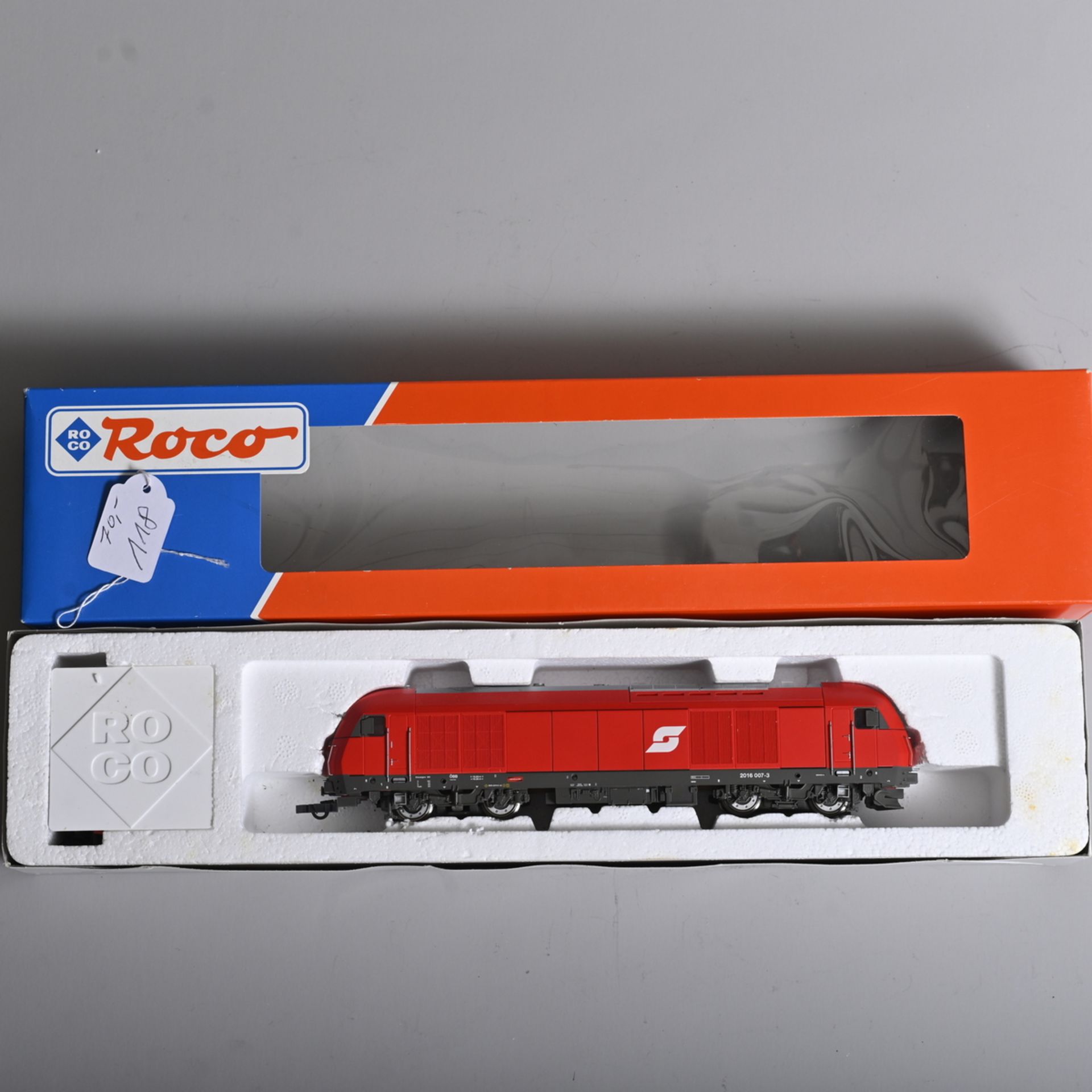 ROCO Elektro-Lokomotive, Spur H0, Nr. 63401, ÖBB 2016 mit Sound, sehr guter Zustand, im OK