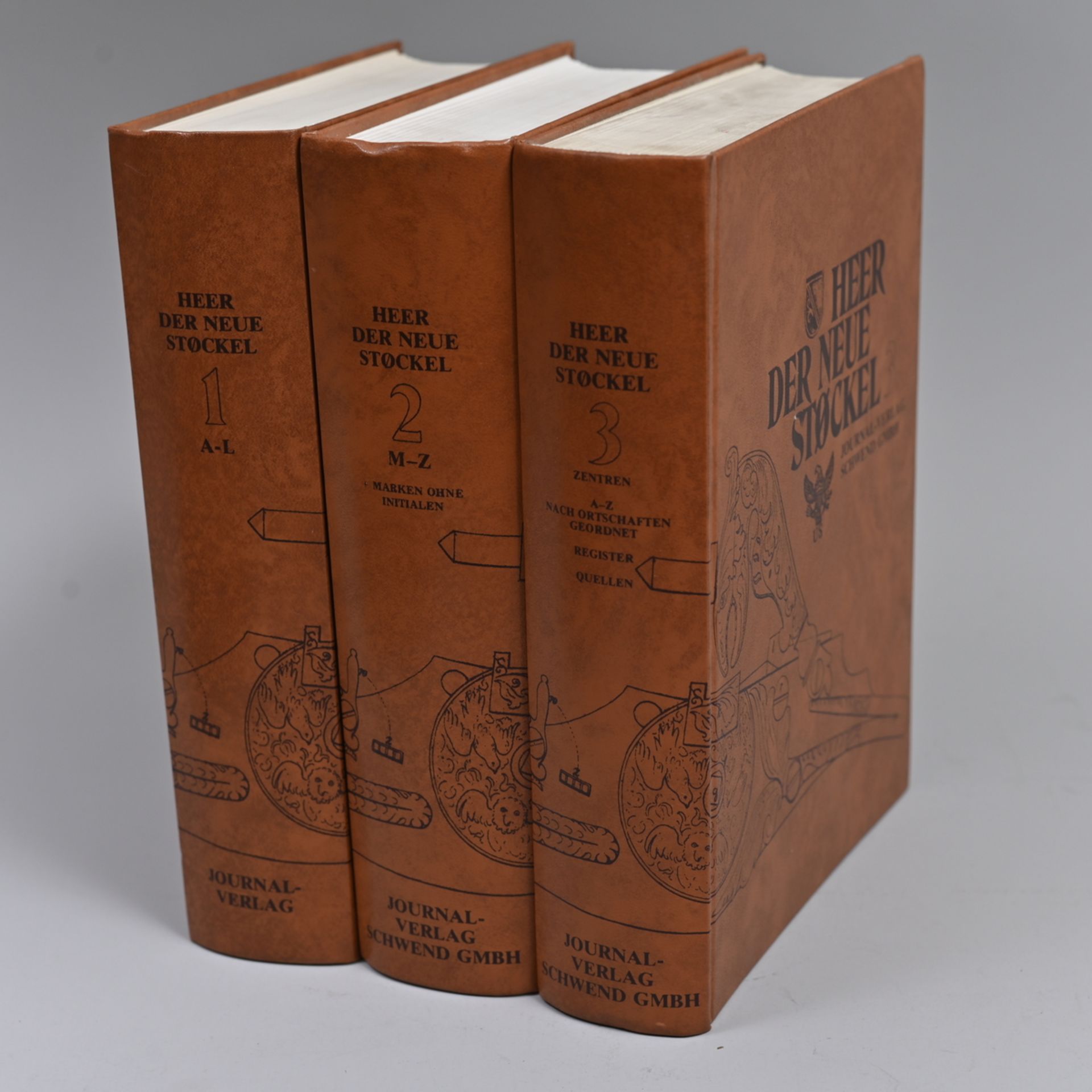" Der neue Stöckel ", 3 Bände, Eugéne Heer, Journal -Verlag Schwend GmbH, Schwäbisch Hall, 1978,