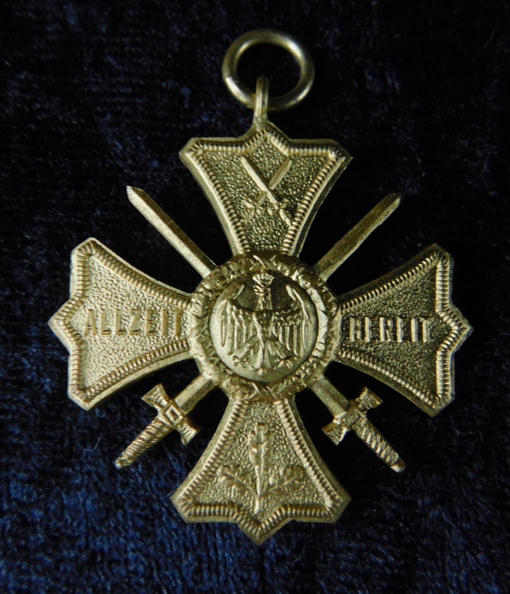 Preussen Regiments-Erinnerungskreuz des Infanterie-Regiments "Treu dem Regiment - Allzeit bereit - Image 2 of 2