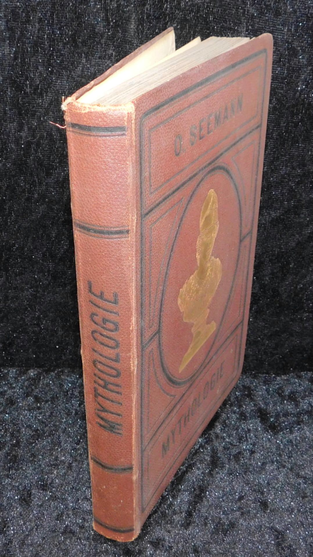 Buch Otto Seemann, Kleine Mythologie d. Griechen u. Römer, 63 Holzschnitte, Verlag Seemann, Lei - Image 2 of 4