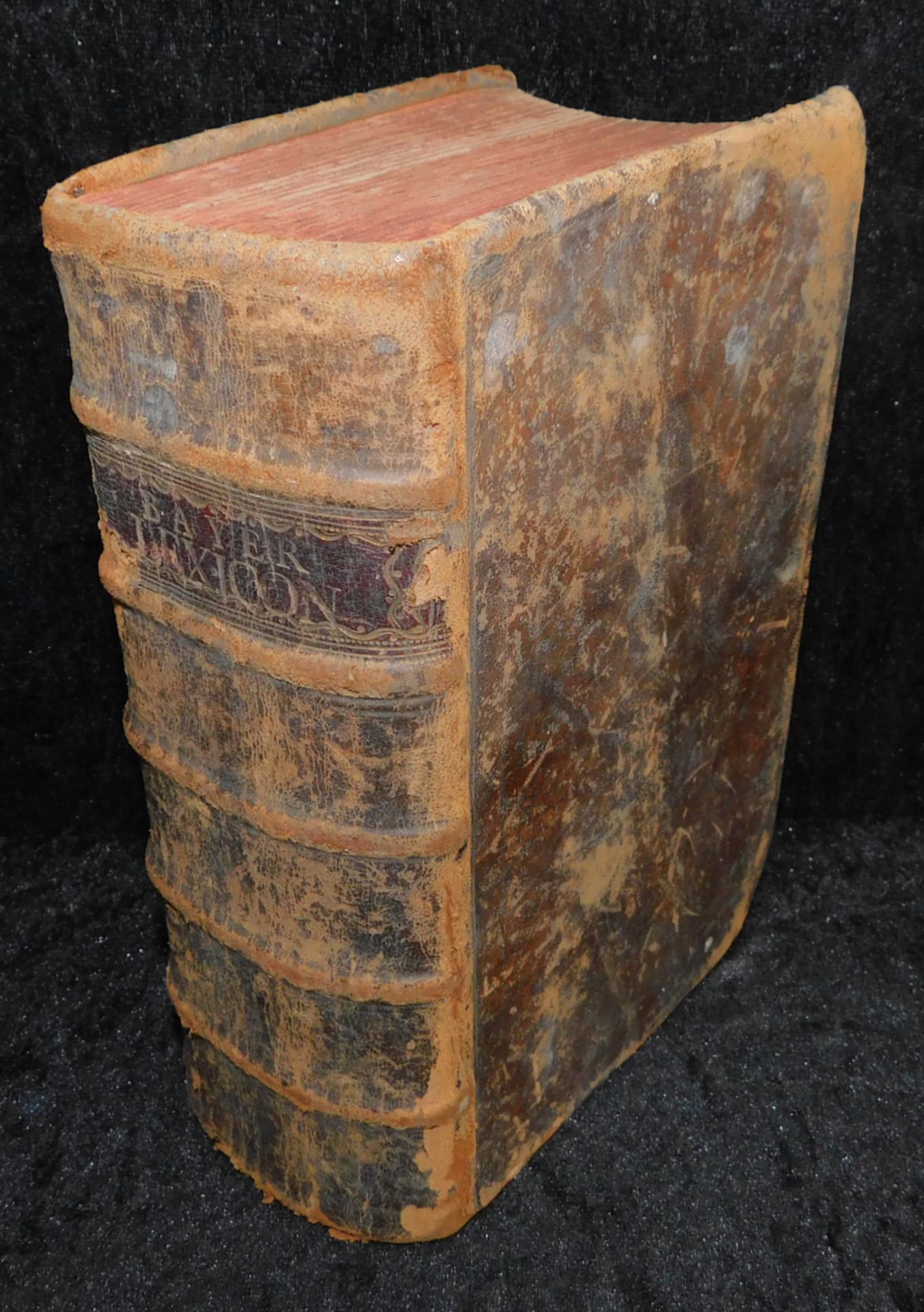 Bayer Lexicon, Jacob Bayer, Verlag Alef, Mainz 1786 "Paedagogus Latinus Germanae Iuventutis"