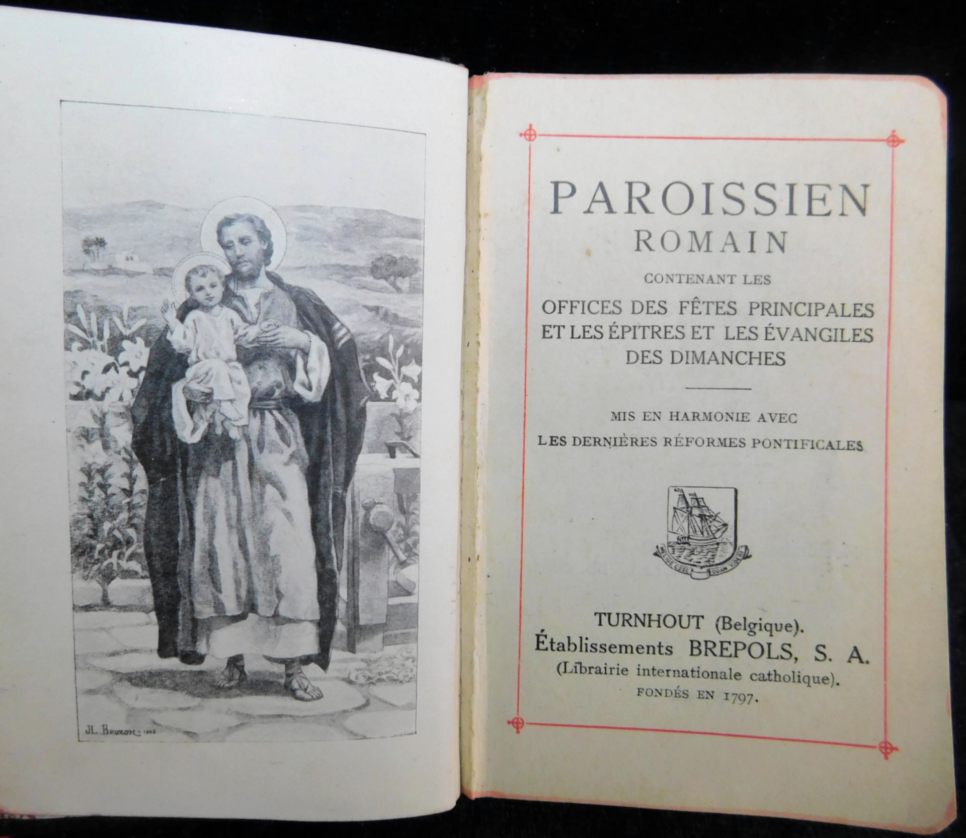 2 Gebetbücher in französischer Sprache, Belgien, 1878 und 1923 - Image 2 of 5