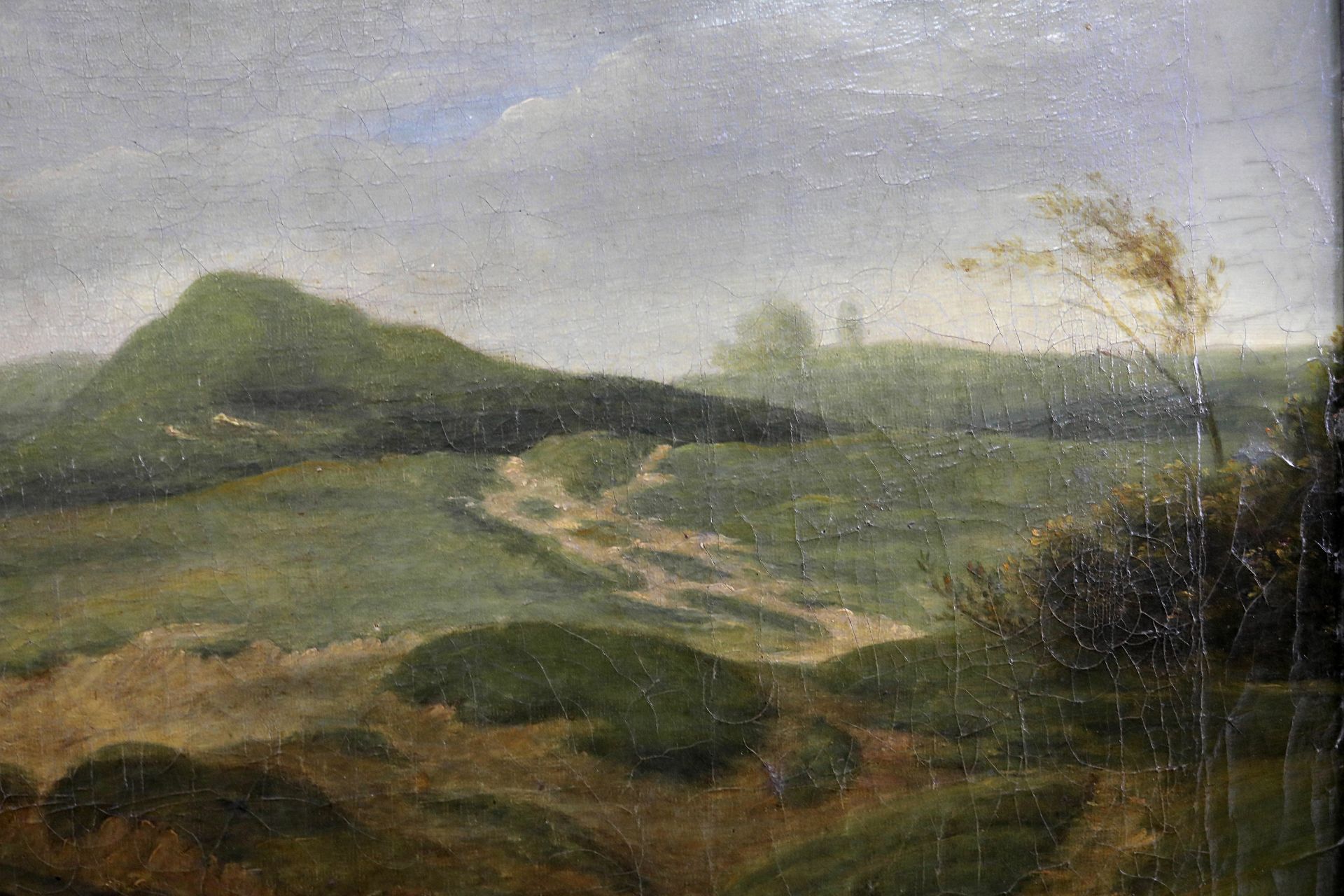 Lodewyck de Vadder *1605-1655, "Landschaft mit Reisenden" 1.H.17.Jh., Öl auf Leinw., 57 x 77 cm, m.R - Bild 4 aus 7