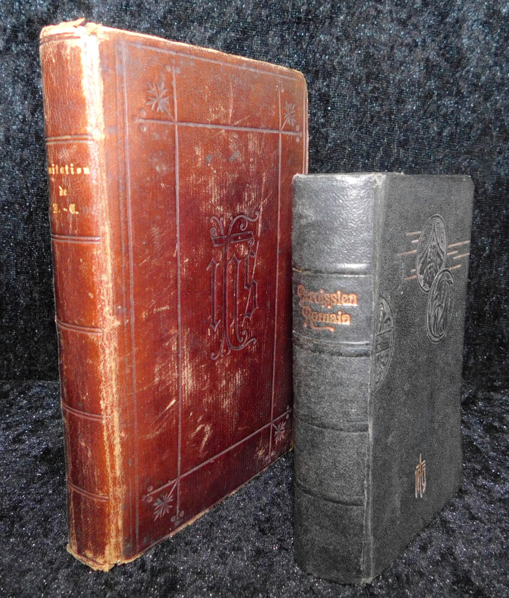 2 Gebetbücher in französischer Sprache, Belgien, 1878 und 1923