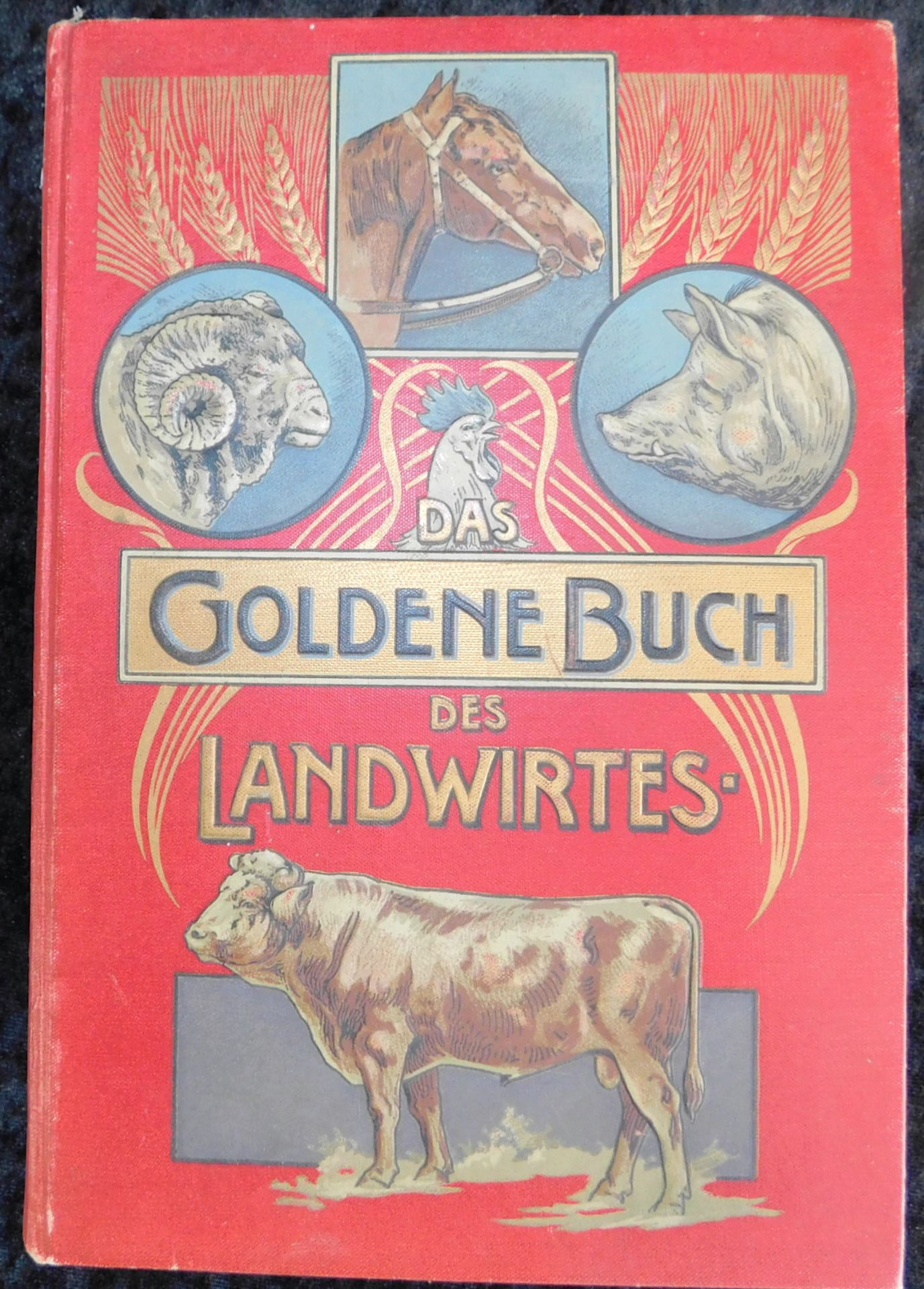 Das Goldene Buch des Landwirtes, Cäsar Rhan, 2 Bände, Deutsches Verlagshaus Bong & Co., Berlin, 1897 - Image 2 of 5