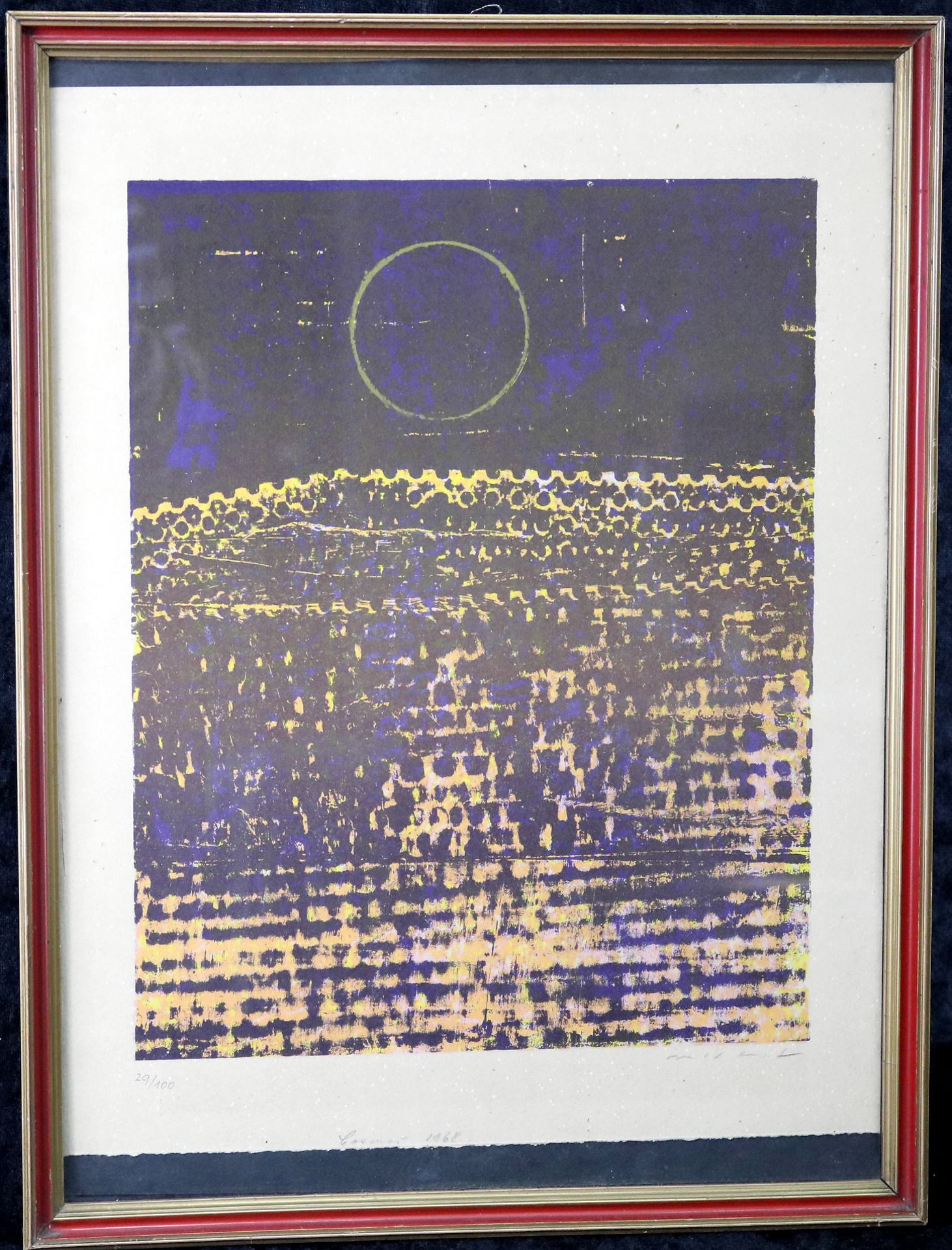 Max Ernst (1891-1976) "Sommer 1968", Nr. 29/100, sig. u. dat., 42,4 x 32 cm m.R.